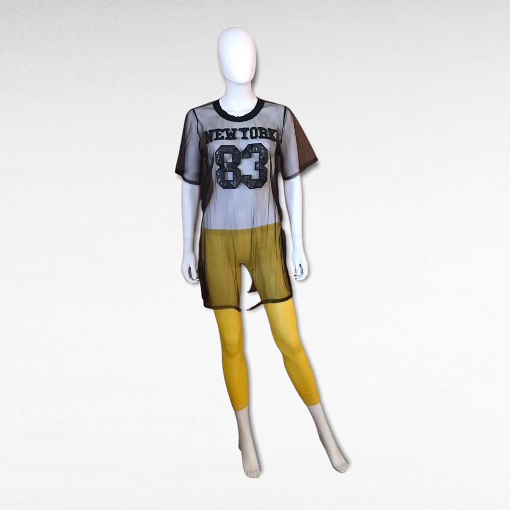 Necessary Clothing Sheer New York Top